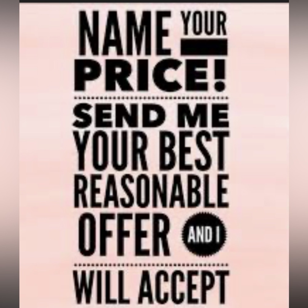 NAME YOUR PRICE SALE TODAY!! MOTIVATED TO MAKE QUICK SALES!